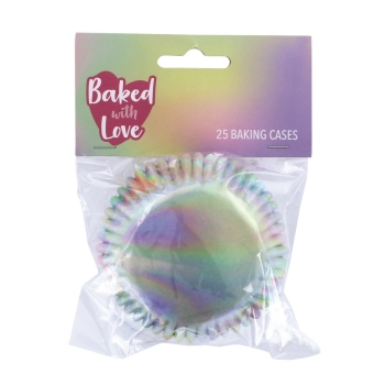 Cupcake Baking Cases - Iridescnt